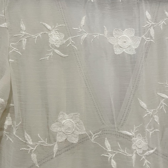 Never Worn Urban Outfitters Cream Lace Dress - Picture 2 of 4